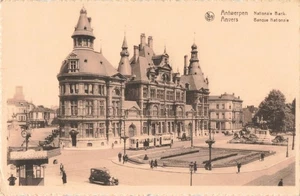 Postcard Belgium Antwerp National Bank - Picture 1 of 2