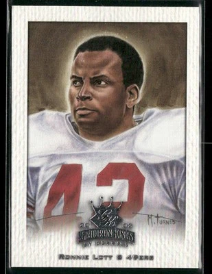 2002 Donruss Gridiron Kings Ronnie Lott #162 San Francisco 49ers - Image 1 of 2