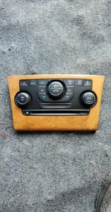2012- 2014 Chrysler 300 Wood Climate Control Panel Center Stack OEM 1UW89AAAAA - Picture 1 of 3