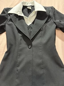 Brioche 3-in-1 Dress Up Blk/wht Short Jacket Size 3-4 - Picture 1 of 7