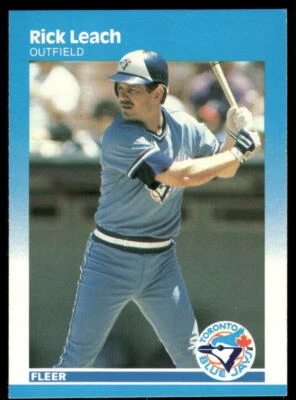 1987 Fleer #234 Rick Leach - Image 1 of 2