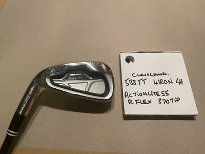 NEW OLD STOCK Cleveland 588 TT 4 Iron L/H R FLEX ACTIONLITE 55 370 TIP GOLF CLUB - Image 1 of 4
