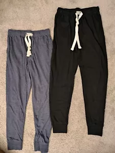 Lucky Brand Jersey Knit Jogger Sleep Mens Lounge Pajama Pants Size S, Lot Of 2 - Picture 1 of 7
