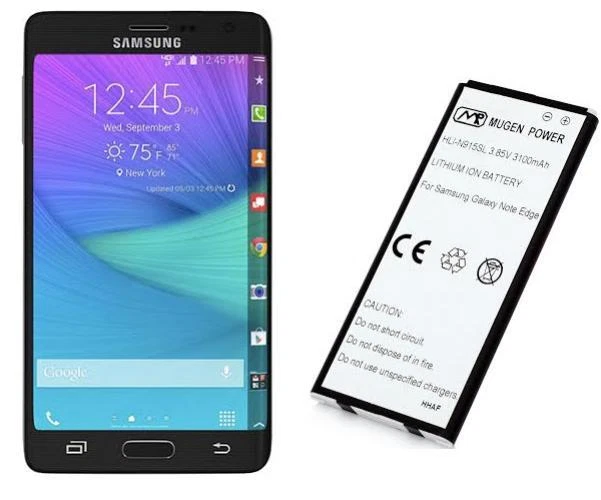 Batería extendida OEM Mugen Power 3100 mAh Samsung Galaxy Note EDGE Sprint Verizon Foto 1 de 1