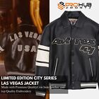 Mens Avirex Limited Edition Genuine Cowhide Leather Bomber Jacket