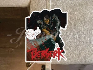 Berserk Anime Guts Black Swordsman Emblem Logo Custom Sticker Decal Vinyl Art - Picture 1 of 4
