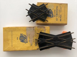 Midlin Models HO diamond crossing 45 and 30 degrees  Vintage Old Box Very Rare - Picture 1 of 24