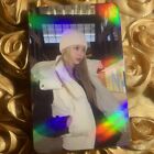 EUNCHAE LE SSERAFIM Edition Celeb K-pop Pretty Girl Shiny Photo Card Snow Pink