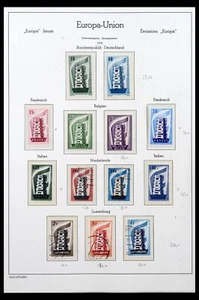 Lote 40371 Colección de Sellos Europa CEPT 1956-2000 en 3 Álbumes Leuchtturm. - Imagen 1 de 10