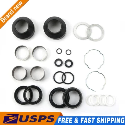 41mm Fork Rebuild Kit Seals Bearings Bushings for Harley Softail Dyna Wide Glide - Image 1 of 4