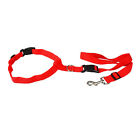 Hands Free Nylon Running Dog Leash Adjustable Waist Belt Lead for Dog Walking 