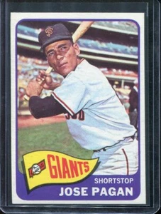 1965 Topps Baseball # 575 Jose Pagan NM-MT Near Mint to Mint - Bild 1 von 2