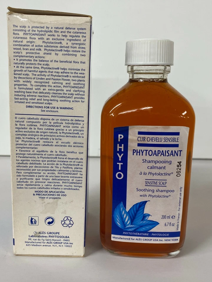 PHYTOPAISANT Smoothing shampoo with Phytolactine  6.7 oz Glass Jar - Image 1 of 2