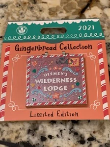 Prendedor Humphrey Colección Pan de Jengibre de Navidad 2021 Parque Disney Wilderness Lodge - Imagen 1 de 12