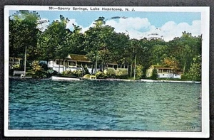 Lake Hopatcong NJ View of the Lake at Sperry Springs  SHIPS FREE - Picture 1 of 2