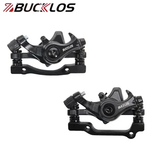 BUCKLOS MTB Bicycle Mechanical Disc Brake Caliper Front Rear - Picture 1 of 9