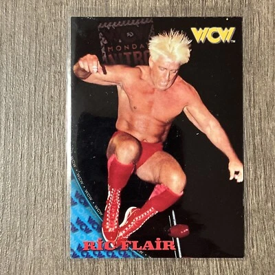 Tarjeta de lucha libre 1998 Topps WCW nWo Ric Flair #54 Nature Boy 4 jinetes Foto 1 de 2