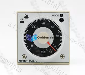 1PC Omron H3BA-N8H  Solid-State Timer DC24V 8 PIN 1.2s~300h New ~ - Picture 1 of 5