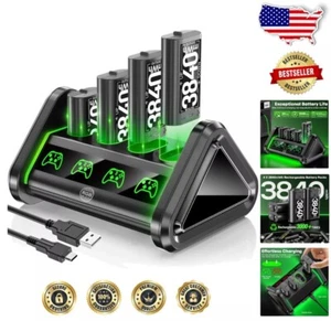 Ovio Rechargeable Battery Packs & Charger Station For Xbox Controllers - Picture 1 of 4