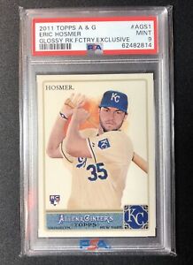 2011 Topps Allen and Ginter Eric Hosmer rookie RC Glossy Exclusive /999 PSA
