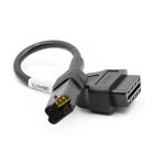 Diagnostic Adapter Cable For 6Pin Trucks Connector To Obd2 16Pin Motorbike