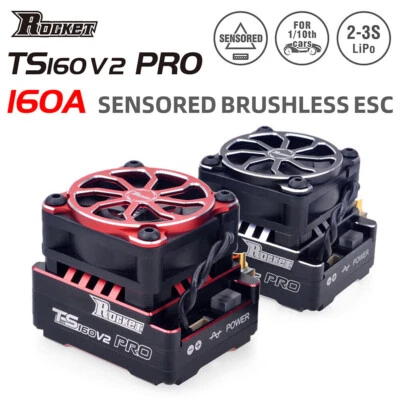 Rocket TS160 160A Sensored Brushless ESC Karte für RC 1/10 Rennwagen V5R Motor - Bild 1 von 4