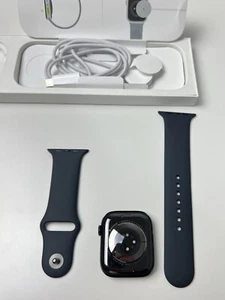 MR9A3CL/A Apple Watch Series 9 45 mm Mid Al Mid SB M/L *verrouillé pour pièces seulement* #3 - Photo 1 sur 4