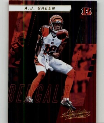 2017 Panini Absolute A.J. Green #88 Cincinnati Bengals - Image 1 of 2