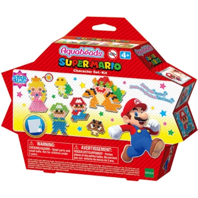 Aquabeads Super Mario Bros Character Set Art & Crafts Creativity Kids New Toy