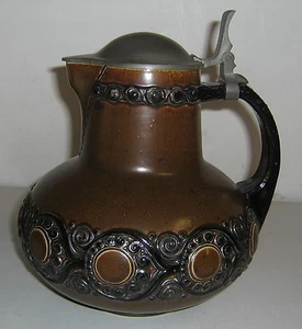 Goebel Merkelbach Krug Kanne Jugendstil Paul Wynand Mod. 2094 Nürnberg Köln 1983 - Bild 1 von 11