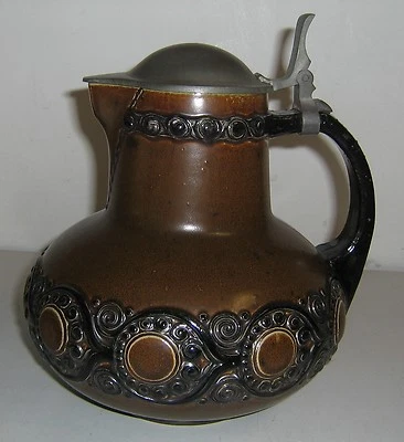 Goebel Merkelbach Krug Kanne Jugendstil Paul Wynand Mod. 2094 Nürnberg Köln 1983 - Bild 1 von 4