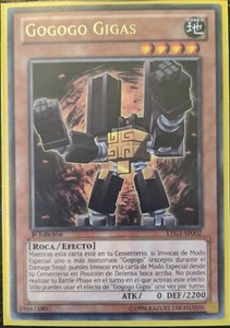 YuGiOh Gogogo Gigas LTGY-SP002 1st Edition Spanish Rare - Picture 1 of 1
