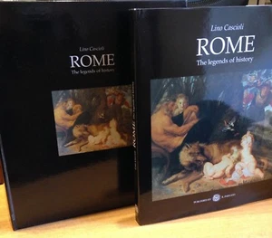 1990 LEINEN CASCIOLI - ROME THE LEGENDS OF HISTORY - AUSVERKAUFT - SCHATULLE - Bild 1 von 10