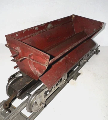 LIONEL STANDARD GAUGE PREWAR #16 PENNSYLVANIA BALLAST DUMP CAR 65784 - Image 1 of 4