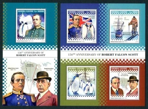 STE360 Sierra Leone 2018 MNH 2 Sheets High CV Robert F Scott Explorer Antarctic - Picture 1 of 1