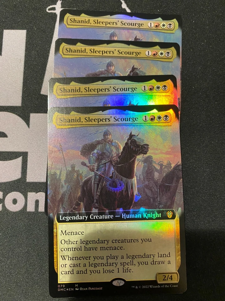 MTG Dominaria United Shanid Sleepers scourge Extended Art Foil x 4 - Image 1 of 1