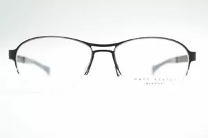 Matt Keaton MK1020 53 15 135 Black half rim Glasses Glasses Frame New - Picture 1 of 6