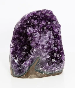 Amethyst Crystal Cluster Cathedral Geode Decor Polished Cut Base 5.11 lbs H1509 - Picture 1 of 16