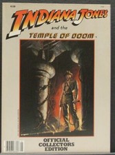 INDIANA JONES & THE TEMPLE OF DOOM: Movie program AND Official Poster Magazine