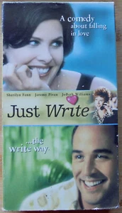 Just Write - VHS - Sherilyn Fenn - Jeremy Piven - JoBeth Williams - Picture 1 of 3