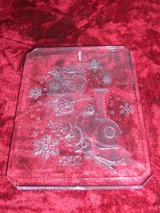 Kunststoff Zug Weihnachtsschmuck 1982 Zugszene 2" x 3" - Bild 1 von 4
