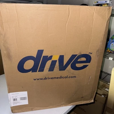 Drive Medical 11148-1 Steel Folding Bedside Commode - Image 1 of 3