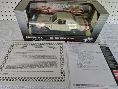 Highway 61 Campbell Collectibles  1968 DODGE DART GTS Diecast 1:18 Car - White - Image 1 of 4