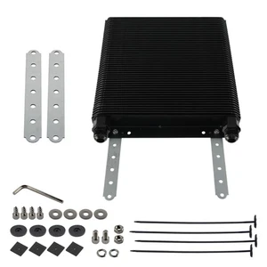 Universeller 96 Platten Getriebeölkühler mit AN12 Anschlüssen für VW T2 Bay Baja - Picture 1 of 10