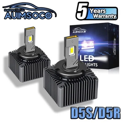 2x faros LED D5S H/L haz 30000LM luces brillantes para Audi A4 Allroad 2017-2024 Foto 1 de 4