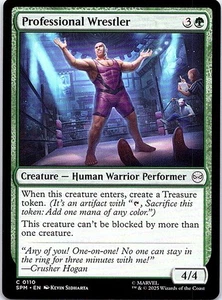 Professional Wrestler C Creature — Human Warrior Performer regular Marvel's Spid - Picture 1 of 2
