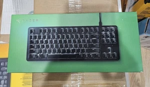 Razer BlackWidow Lite Wired TKL Mechanical Gaming Keyboard Orange Switches NOB - Picture 1 of 3