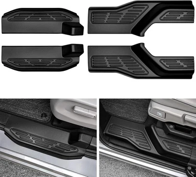 4件装哑光黑色ABS门板保护垫适用于本田Odyssey 2018-2025 🚗 — 第 1/4 张图片