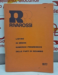 RIVAROSSI FS HO LISTINO IN ORDINE NUMERICO PROGRESSIVO DELLE PARTI DI RICAMBIO - Picture 1 of 2