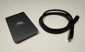 2TB OWC Envoy Pro FX External SSD Thunderbolt 3 / USB-C Portable NVMe M.2 SSD - Afbeelding 1 van 5